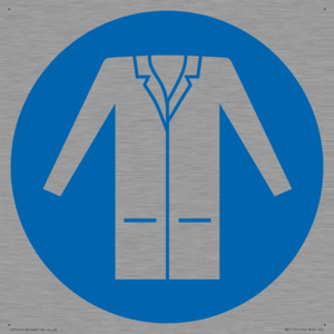 Custom Mandatory: Wear a lab coat